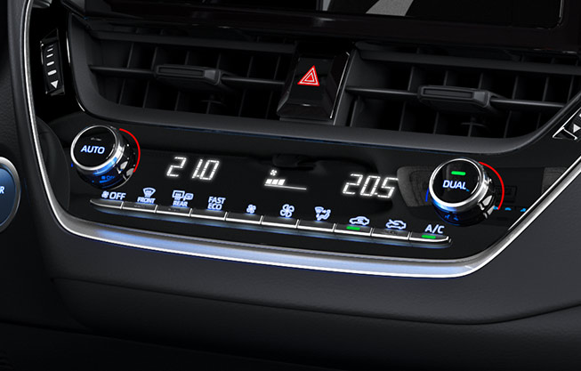 Automatická klimatizácia – Toyota v verzii Hybrid